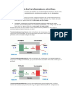 Clasificación de Los Transformadores Eléctricos