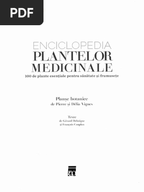 Enciclopedia Plantelor Medicinale. Larousse - Gerard Debuigne, Francois  Couplan PDF | PDF