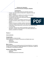 Prácticas de Laboratorio Sistemas de Comunicaciones Análogas y Digitales