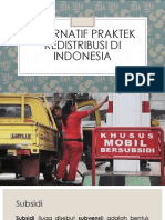 Alternatif Praktek Redistribusi Di Indonesia