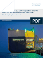 Mo Guidance On The Eu MRV Regulation and The Imo Dcs For Shipowners and Operators v1 0 201709 PDF