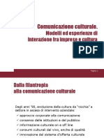 Comunicazione culturale