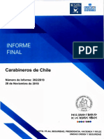 Informe Final 392-2019 Carabineros de Chile, Auditoría A Los Procedimientos de Control de Disponibilidades - Noviembre 2019