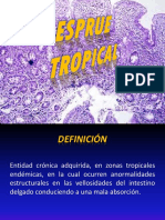 Enteropatía tropical crónica menos de