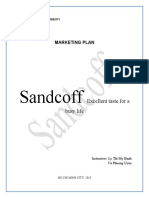 Sandcoff Marketing Plan