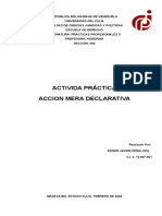 Acción Merodeclarativa de Concubinato