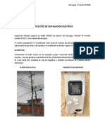 Informe Eléctrico Jardín San Ignacio Rancagua PDF