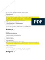 EVALUACION UNIDAD 1 Regimen Fiscal de La Empresa