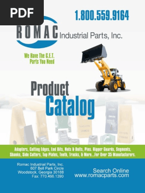 Catalog Pdf Loader Equipment Nut Hardware