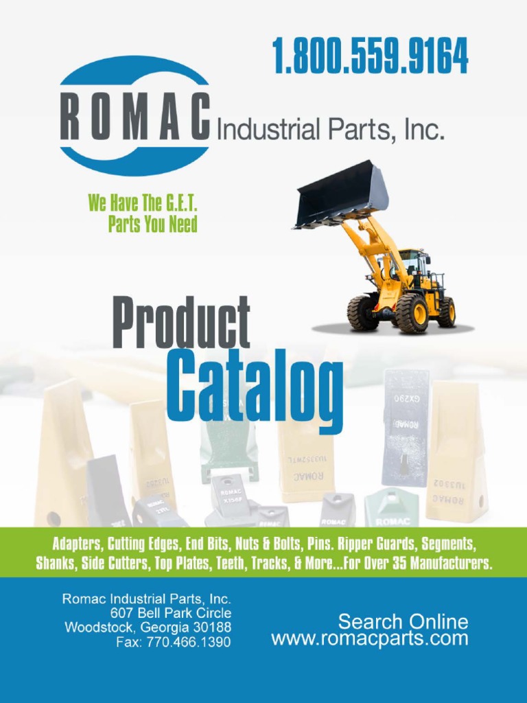 Catalog Loader Equipment Nut Hardware