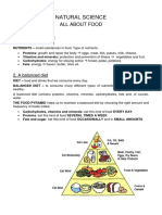 Resumen All About Food 3er Primary