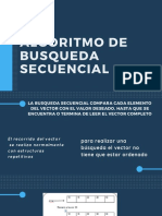 Algoritmo de Busqueda Secuencial