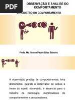 Aula 5 Registro do Comportamento