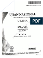 SOAL Ujian Kimia Tahun 2019-2020 PDF