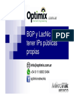 Configurar BGP en MikroTik para publicar IPs propias