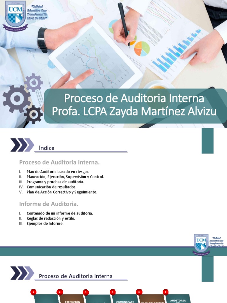 Proceso de Auditoría Interna Detallado | PDF | Auditoría | Contralor