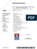 Biodata Registrasi Sugiarti, S.PD PDF