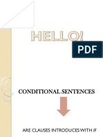Conditional Sentences' Lesson