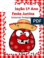 1ano Avaliação Junina