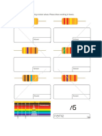 Resistor Reading