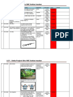   HSE Action Tracker