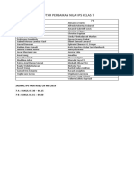 DAFTAR PERBAIKAN NILAI IPS KELAS 7