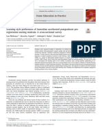 Disertasi_Gaya Belajar_BAGUS_Learning style preferences of Australian accelerated postgraduate preregistration nursing students- A cross-sectional survey.pdf