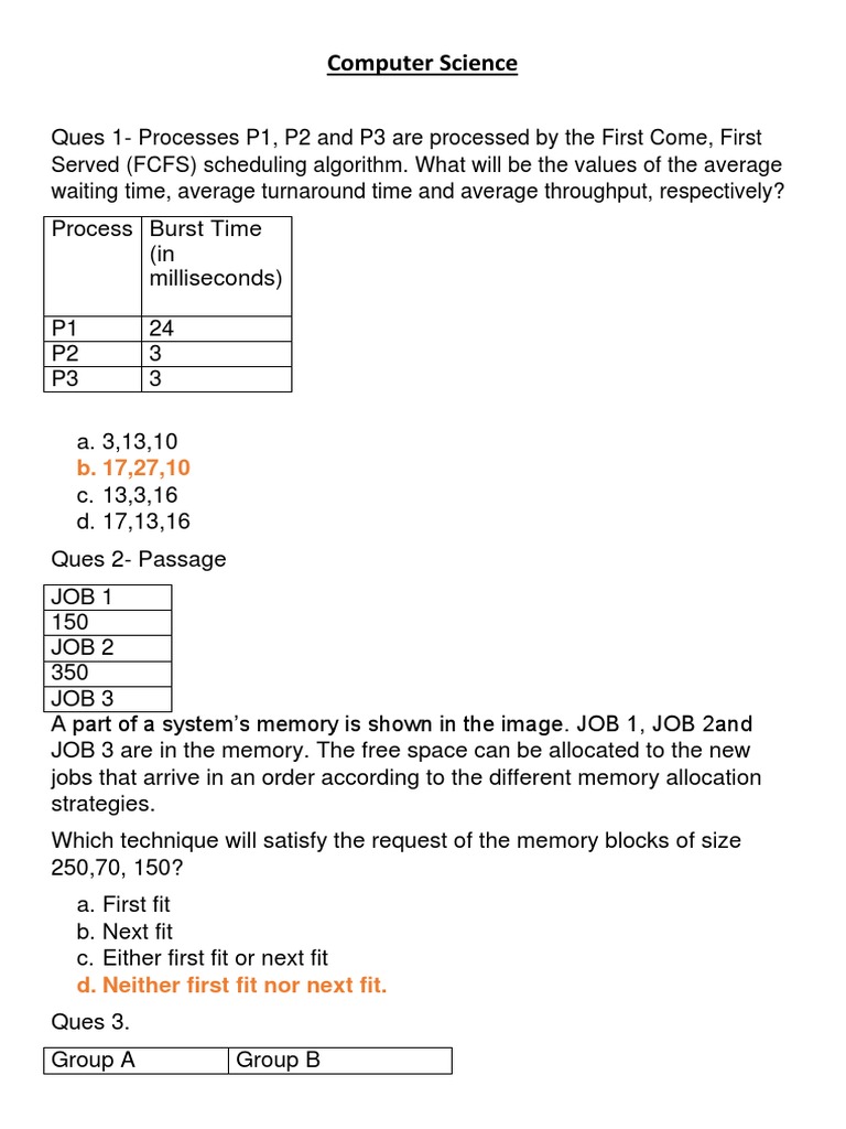 Computer Science | PDF | Routing | Transmission Control Protocol