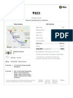 Ola Ride Receipt Apr 9, 2019