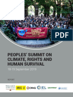 Peoples' Summit Report en