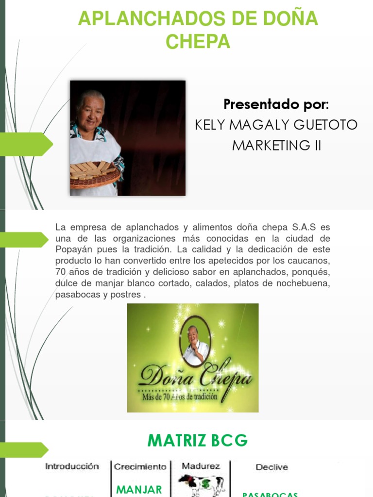 Aplanchados Doña Chepa: Tradición y Calidad | PDF