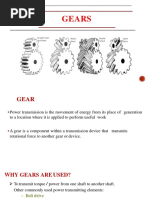 Lecture # 01 Introduction to Gears