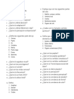 PSI-105 Cuestionario Capítulo 3 Sensación y Percepción Morris 2005 PDF