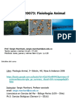 Fisiología Animal - Clase 0 - Introducción y Programa