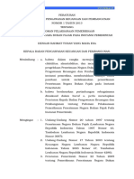 PeraturanKeputusan Kepala BPKP Tahun 2013 PER 1 2013 PDF