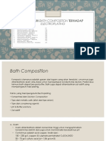 Pengaruh Bath Composition Terhadap ElectroPlating + Contoh