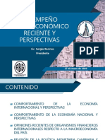 Desempeño Macroeconómico Reciente y Perspectivas - 27-1-2020 PDF