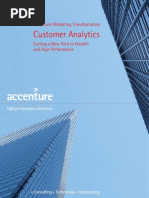 Accenture Customer Analytics Cutting A New Path To Growth and High Performance