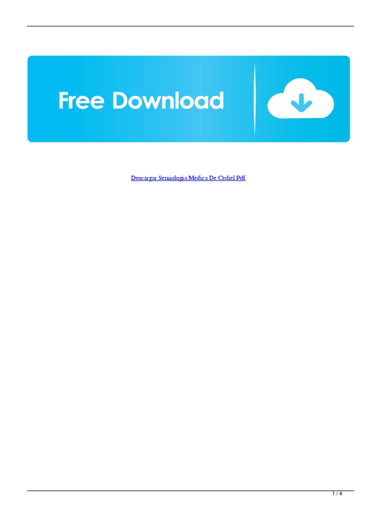 Semiologia medica de cediel descargar gratis pdf gratuit