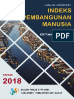 Indeks Pembangunan Manusia Kabupaten Kotawaringin Barat 2018