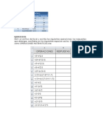 Realiza los siguientes ejercicios  en la HOJA 1 del archivo OPERACIONES MATEMATICAS.docx