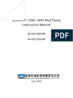 BOMCO F1300.1600 Mud Pump Instruction Manual