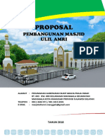 Proposal Pembangunan Masjid Ulil Amri