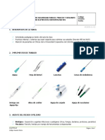 Estàndar de Seguridad Manejo y Descarte de Cortopunantes