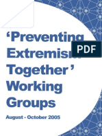2005 Preventing Violent Extremism Together Report