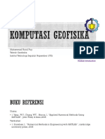 Komputasi Geofisika PDF