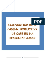 Diagnostico de La Cadena Productiva de Cafe