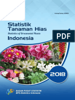 Statistik Tanaman Hias Indonesia 2018