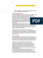 1.CUESTIONARIO SOBRE COSTOS EN EL MANTENIMIENTO - Docx DMB