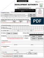 APPLICATION FORM SCREENING